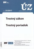 Úplne znenia zákonov 23-2017 Úplne znenia zákonov 23-2017