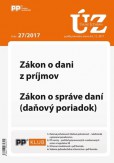 Úplne znenia zákonov 27-2017 Úplne znenia zákonov 27-2017