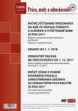 Práca, mzdy a odmeňovanie 1-2018 Práca, mzdy a odmeňovanie 1-2018