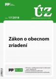 Úplne znenia zákonov 17-2018 Úplne znenia zákonov 17-2018