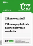 Úplne znenia zákonov 27-2018 Úplne znenia zákonov 27-2018