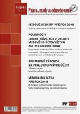 Práca, mzdy a odmeňovanie 11-2018 Práca, mzdy a odmeňovanie 11-2018