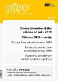 Daňový a účtovný poradca podnikateľa 4-2019 Daňový a účtovný poradca podnikateľa 4-2019