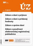 Úplne znenia zákonov 7-2019 Úplne znenia zákonov 7-2019