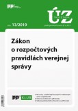 Úplne znenia zákonov 13-2019 Úplne znenia zákonov 13-2019
