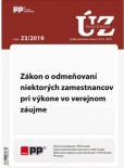 Úplné znenia zákonov 23-2019 Úplné znenia zákonov 23-2019