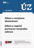 Úplne znenia zákonov 35-2019 Úplne znenia zákonov 35-2019