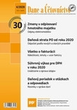 Dane a účtovníctvo 4/2020 Dane a účtovníctvo 4/2020