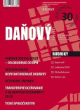 Daňový špeciál 1/2021 Daňový špeciál 1/2021