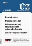 Úplné znenia 30/2020 Úplné znenia 30/2020