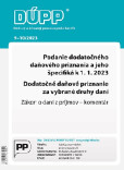 Daňový a účtovný poradca podnikateľa 9-10/2023 Daňový a účtovný poradca podnikateľa 9-10/2023