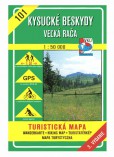 Kysucké Beskydy - Veľká Rača 1:50 000 Kysucké Beskydy - Veľká Rača 1:50 000