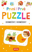Prvé puzzle - domčeky Prvé puzzle - domčeky