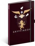 Notes Harry Potter – Gryffindor, linajkovaný, 13 × 21 cm Notes Harry Potter – Gryffindor, linajkovaný, 13 × 21 cm