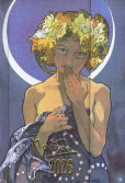 NOTIQUE Týždenný magnetický diár Alfons Mucha 2026, 11 x 16 cm NOTIQUE Týždenný magnetický diár Alfons Mucha 2026, 11 x 16 cm