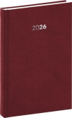 NOTIQUE Denný diár Balakon 2026, bordový, 15 x 21 cm NOTIQUE Denný diár Balakon 2026, bordový, 15 x 21 cm