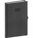 NOTIQUE Denný diár Rivoli 2026, sivý, 15 x 21 cm NOTIQUE Denný diár Rivoli 2026, sivý, 15 x 21 cm