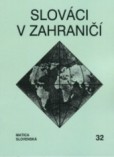 Slováci v zahraničí 32 Slováci v zahraničí 32