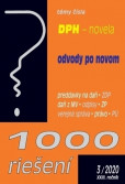1000 riešení č. 3 / 2020 - DPH po novele, Odvody po novom 1000 riešení č. 3 / 2020 - DPH po novele, Odvody po novom