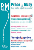 Práce a mzdy 7-8/2020 - Práca z domu počas karantény Práce a mzdy 7-8/2020 - Práca z domu počas karantény
