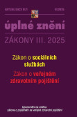 Aktualizace III/1 2025 O sociálních službách, o veřejném zdravotním Aktualizace III/1 2025 O sociálních službách, o veřejném zdravotním