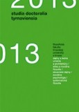 Studia doctoralia Tyrnaviensia 2013 Studia doctoralia Tyrnaviensia 2013