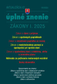 Aktualizácia I-2 2025 – daňové a účtovné zákony Aktualizácia I-2 2025 – daňové a účtovné zákony