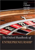 The Oxford Handbook of Entrepreneurship The Oxford Handbook of Entrepreneurship