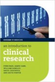 Introduction to Clinical Research Introduction to Clinical Research