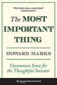 The Most Important Thing The Most Important Thing