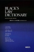 Black's Law Dictionary Black's Law Dictionary