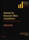 Manual for Research Ethics Committees