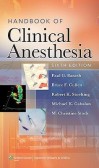 Handbook of Clinical Anesthesia