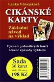 Karty - Cikánské karty (karty + brožura) Karty - Cikánské karty (karty + brožura)