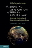 The Judicial Application of Human Rights Law The Judicial Application of Human Rights Law