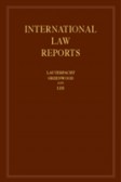 International Law Reports International Law Reports