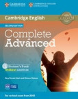Complete Advanced 2nd Edition Student's Book w/o Answers and CD-ROM