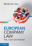 European Company Law European Company Law