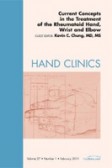 Concepts in the Treatment of the Rheumatoid Hand Concepts in the Treatment of the Rheumatoid Hand