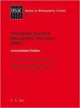 ISBD International Standard Bibliographic Description ISBD International Standard Bibliographic Description