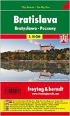 Bratislava / city plan centrum lamino 1:10 000 Bratislava / city plan centrum lamino 1:10 000
