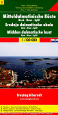 Střední Dalmácie Brač Hvar Split 1: 100 000 Střední Dalmácie Brač Hvar Split 1: 100 000