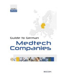 7th Guide to German Medtech Companies 2021 7th Guide to German Medtech Companies 2021