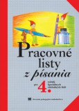 Pracovné listy z písania pre 4. ročník ŠZŠ