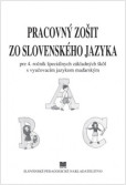 Pracovný zošit zo slovenského jazyka pre 4. ročník ŠZŠ s VJM 