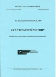 Kvantitativní metody, 2.vydání Kvantitativní metody, 2.vydání