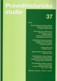 Právněhistorické studie 37 Právněhistorické studie 37