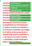 Kolokabilita neslovesných adjektiv v češtině a běloruštině Kolokabilita neslovesných adjektiv v češtině a běloruštině
