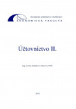 Účtovníctvo II. Účtovníctvo II.