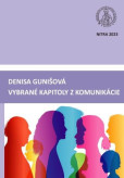 Vybrané kapitoly z komunikácie Vybrané kapitoly z komunikácie